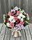 Букет цветов из: Альстромерии, Гвоздики, Розы и Хризантемы в Сосновоборске Пензенской области