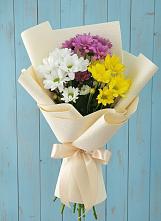 Букет цветов из:  Хризантемы в Сосновоборске Пензенской области