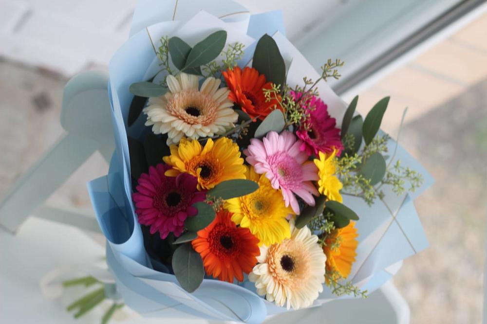 Букет цветов из: Герберы в Сосновоборске Пензенской области