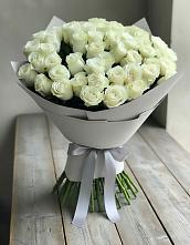 Букет 35 Белых роз #REPLACE_PRED# Сосновоборске Пензенской области