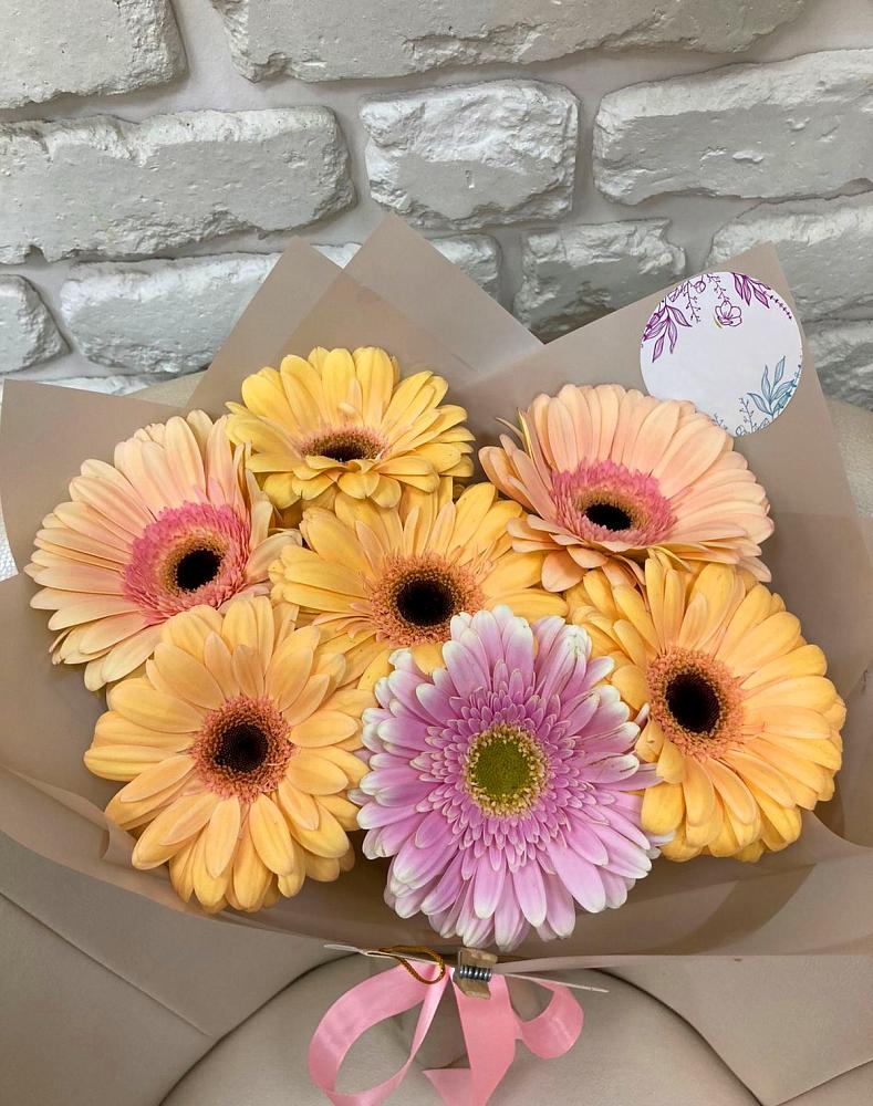 Букет цветов из: Герберы в Сосновоборске Пензенской области