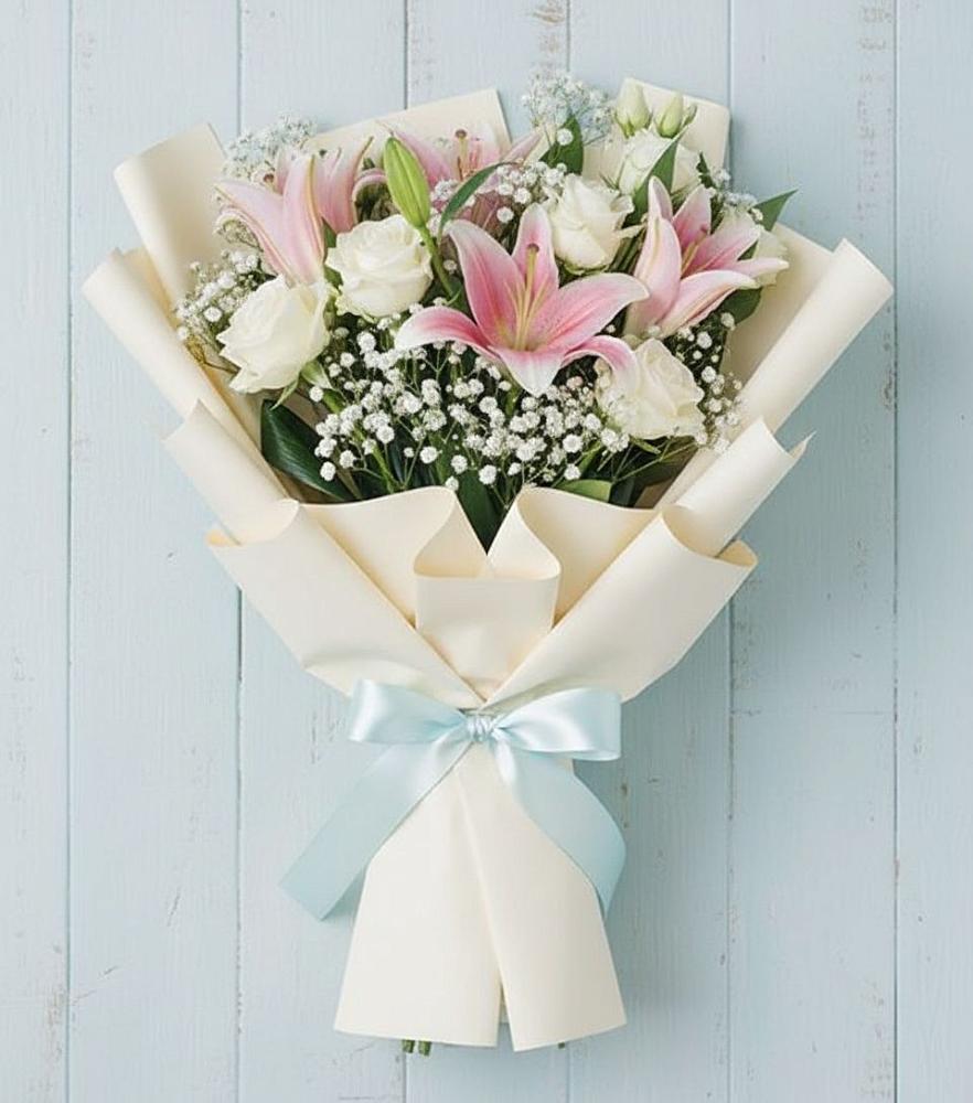 Букет цветов из: Лилии в Сосновоборске Пензенской области