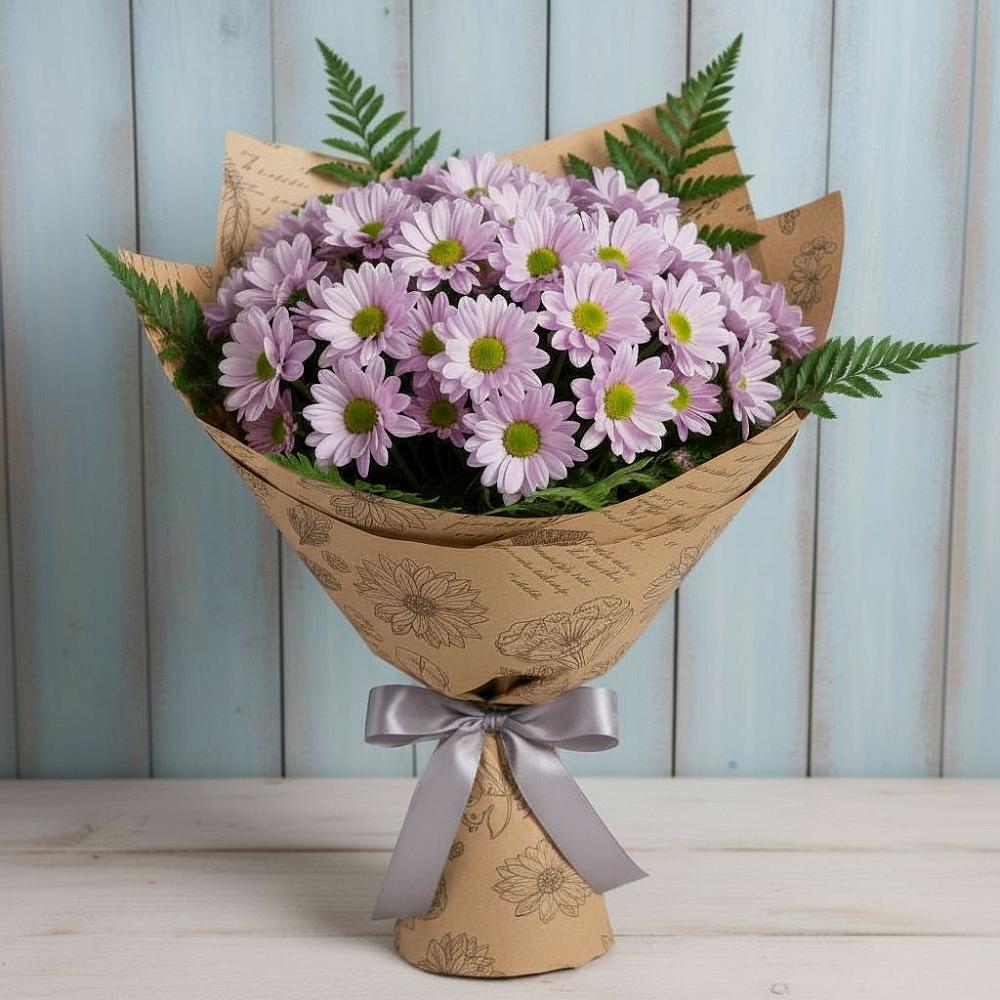 Букет цветов из: Хризантемы в Сосновоборске Пензенской области
