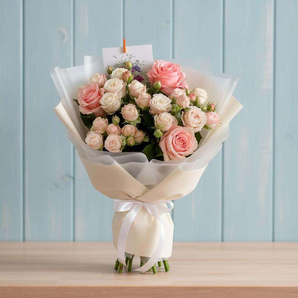 Букет цветов из: Розы в Сосновоборске Пензенской области