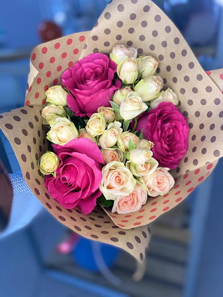 Букет цветов из: Розы в Сосновоборске Пензенской области