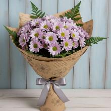 Букет цветов из:  Хризантемы в Сосновоборске Пензенской области