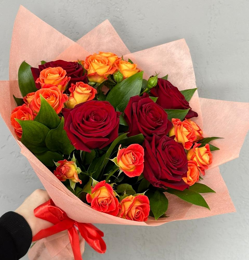 Букет Любовь и восторг в Сосновоборске Пензенской области