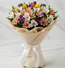 Букет цветов из:  Альстромерии в Сосновоборске Пензенской области