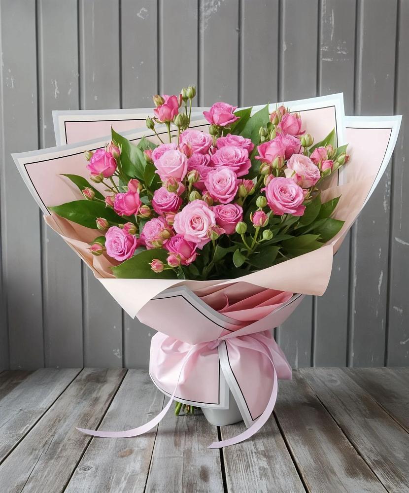 Букет Розовый кустик в Сосновоборске Пензенской области