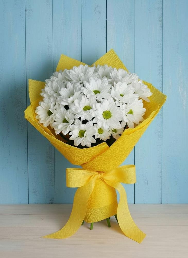 Букет цветов из: Хризантемы в Сосновоборске Пензенской области