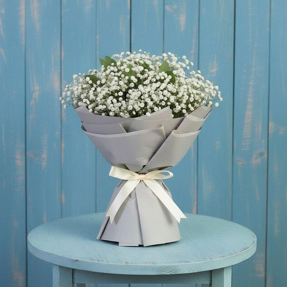 Букет цветов из: Гипсофила в Сосновоборске Пензенской области