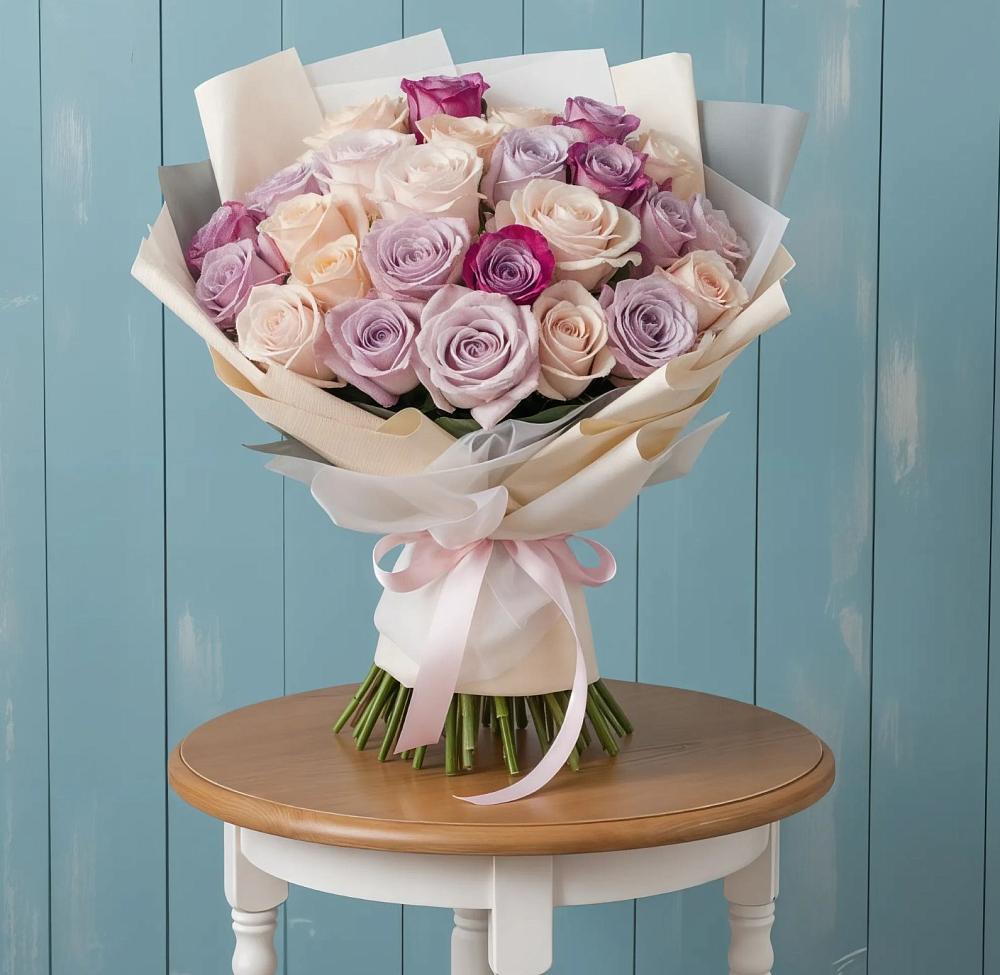 Букет цветов из: Розы в Сосновоборске Пензенской области