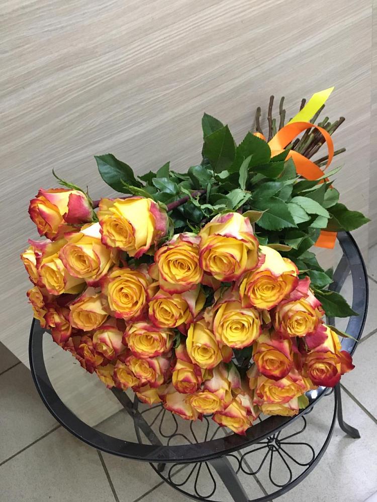 Букет Желтые розы в Сосновоборске Пензенской области