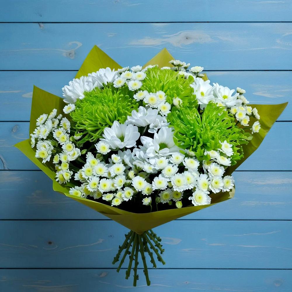 Букет цветов из: Хризантемы в Сосновоборске Пензенской области