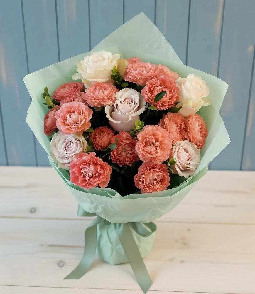 Букет цветов из: Розы в Сосновоборске Пензенской области