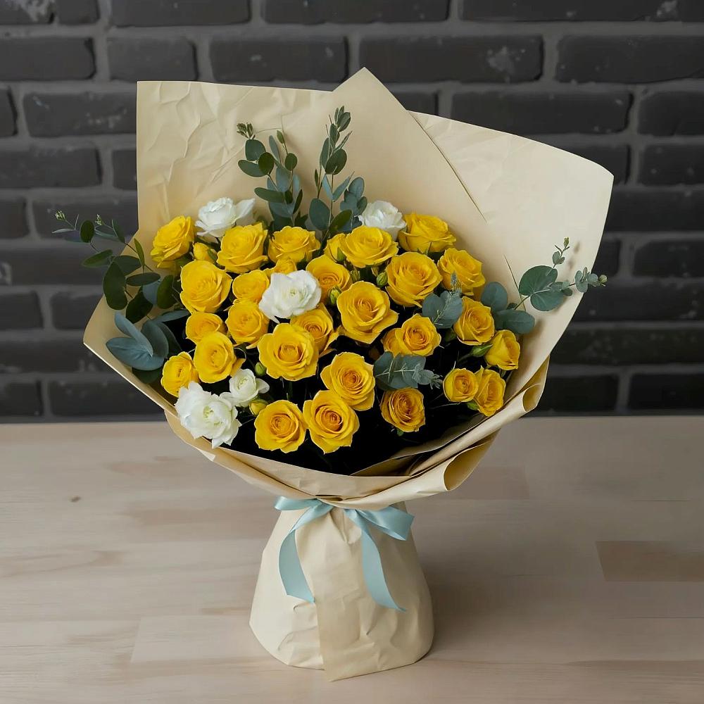 Букет цветов из: Розы в Сосновоборске Пензенской области