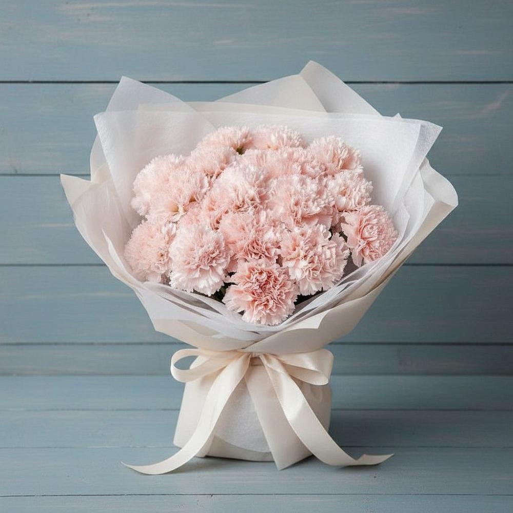 Букет цветов из: Гвоздики в Сосновоборске Пензенской области