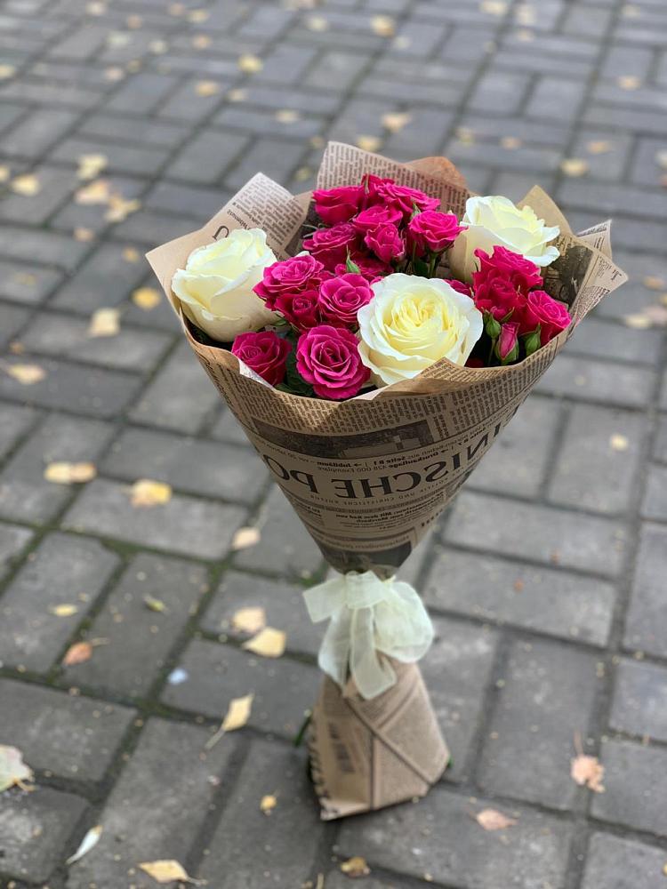 Букет цветов из: Розы в Сосновоборске Пензенской области