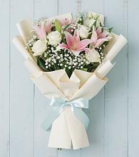 Букет цветов из:  Лилии #REPLACE_PRED# Сосновоборске Пензенской области